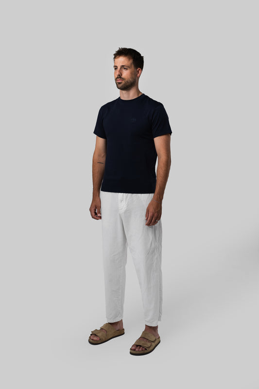 Slim Fit Navy T-Shirt