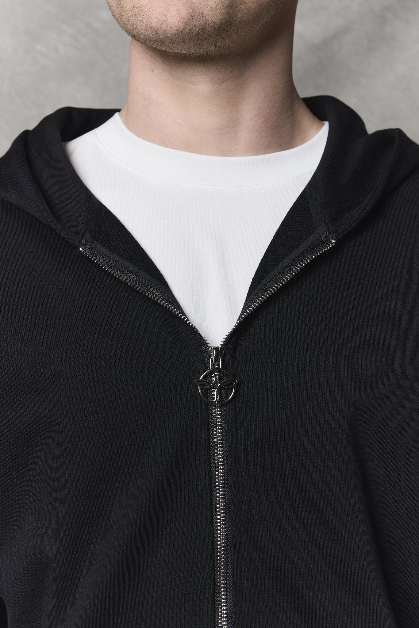 Vigil Zip Hoodie Black