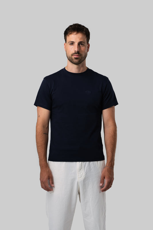 Slim Fit Navy T-Shirt