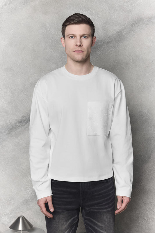 Observer Longsleeve Off White