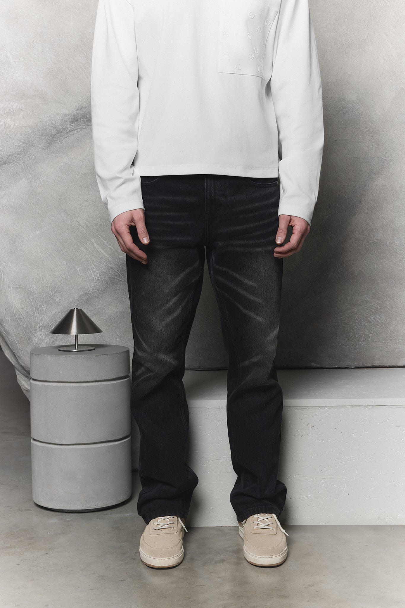 Shadow Denim Washed Black