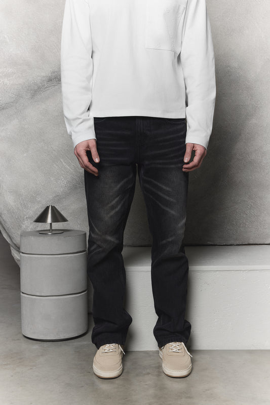Shadow Denim Washed Black