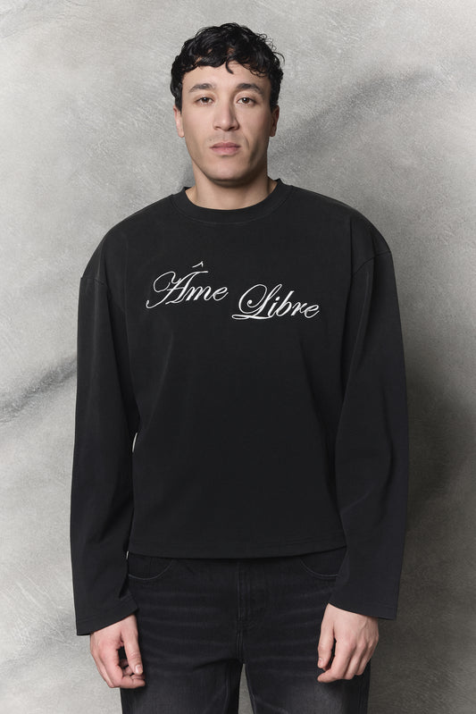 Observer Longsleeve Washed Grey