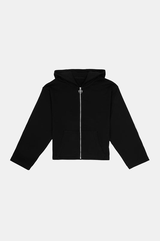 Vigil Zip Hoodie Black